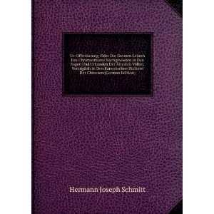   Der Chinesen (German Edition) Hermann Joseph Schmitt Books