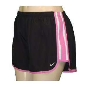 Nike Womens FIT Dry TEMPO Running shorts Blk Pink L  