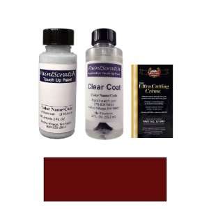   Oz. Dark Red Paint Bottle Kit for 1986 Toyota Camry (3F1): Automotive