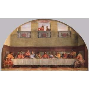   painting name The Last Supper, By Andrea del Sarto 