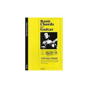  Basic Chords for Guitar Softcover 144 Easy Chords Sports 