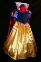 EXQUISITE! SNOW WHITE Gown/Cape/Bow COSTUME Cust  