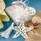 36 Discount Wedding Favors Starfish Bookmarks