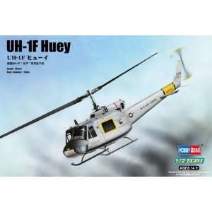  HOBBY BOSS   1/72 UH1F Huey USAF Helicopter (Plastic 
