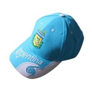  Argentina Soccer Cap / Hat in Blue Color
