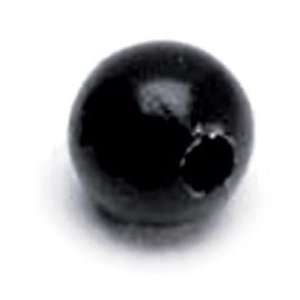  Darice Round Bead Eyes With Hole 6mm 50/Pkg Black; 6 Items 