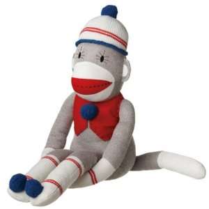  Large Americana Sock Monkey Acrylic Yarn and Magnet: Arts 