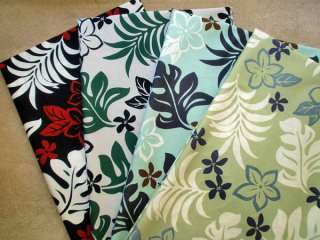 Hawaiian Print Fabric 100% Cotton 1/2 yard 44 wide MOANULUA tropical 