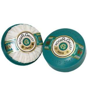  Vetyver by Roger & Gallet for Men Perfumed Soap With Dish Beauty