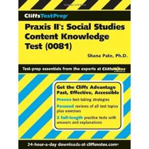   Studies Content Knowledge Test (0081) [Paperback] Shana Pate Books