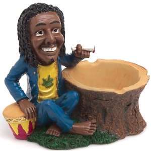  Jamaican Man with Drum Ashtray (LT45) 