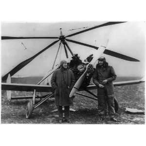   Brancker,Captain Rawson,Cierva,pilots,1920 
