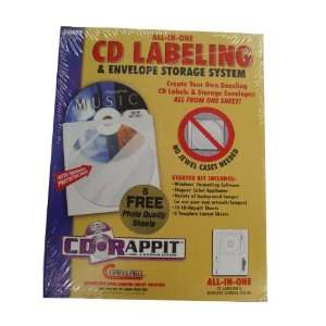  Cd Rappit Cd Labels   With CDR Label Applicator, Label 