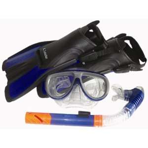  Leader Snorkeling Travel Kit   Diving Mask, Snorkel and 