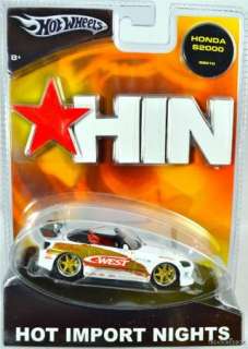   HOT IMPORT NIGHTS #G8210 NRFP MINT COND 2004 WHITE 027084185829  