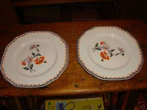 Grindley China THE PATRICIA England 2 Bread Plates  