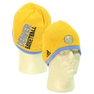  Denver Nuggets Tipped Winter Knit Hat   Yellow Sports 
