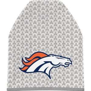  Denver Broncos White Knit Hat: Sports & Outdoors