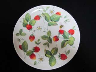 Alpine Strawberry China by Roy Kirkham Snack Plate and Mug Set  