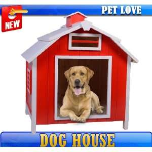  New Pet Dog Wood House With Durable Natural Paint Wooden 
