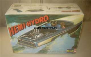 Revell HEMI HYDRO Ski Boat & Trailer Factory Sealed  