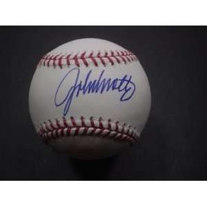 John Smoltz Signed Baseball   JSA Certified:  Sports 