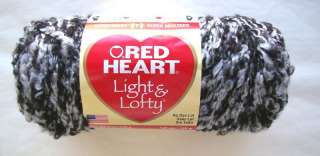 Red Heart Light & Lofty Yarn Lot of 3 Skeins  