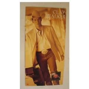 Clay Walker Poster Live Laugh Love
