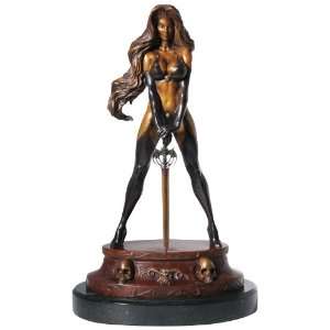  CS Moore Studios Lady Death Fine Art Bronze Statue: Toys 