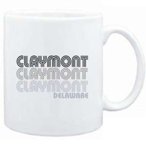  Mug White  Claymont State  Usa Cities