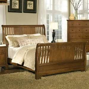  Bradford Sleigh Bed (King) by American Woodcrafters Baby