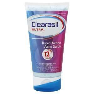  Clearasil Ultra Rapid Action Acne Scrub 5 Ounce (Pack of 6 