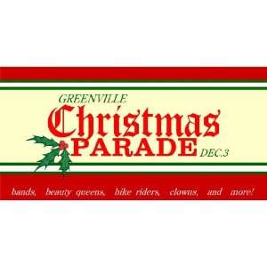    3x6 Vinyl Banner   Greenville Christmas Parade 