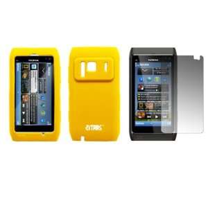   Case Cover + Screen Protector for Nokia N8: Cell Phones & Accessories