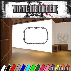 Barbed Wire Ns029 Vinyl Decal Wall Art Sticker Mural