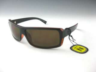 VON ZIPPER Sunglasses SNARKITO Black Amber / Bronze rrp$160  