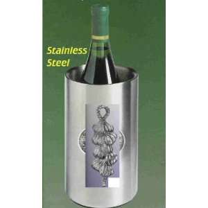 Garlic Cloves Single Bottle Steel Wine Chiller  Kitchen 