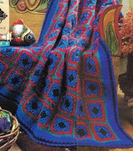 14A CROCHET PATTERNS FOR EASY Spanish Tiles Afghan + Beautiful 