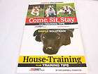 dog training obedience book lot 2 simple solutions fantastic
