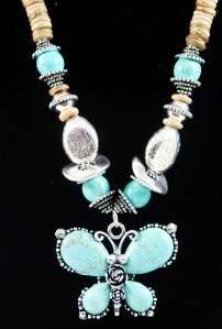 Necklace Costume Jewelry Turquoise Color Fashion Stone  