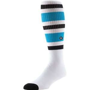  Stance DP Pipe Adult Racewear Socks   White / Small/X 