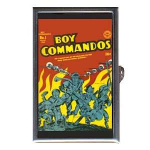 BOY COMMANDOS 1940s COMIC BOOK Coin, Mint or Pill Box Made in USA