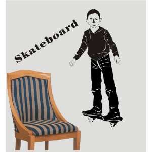   wall mural Sport skateboard skee board skateboard