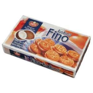 Filled Tea Biscuit Fino Kokos 300g  Grocery & Gourmet Food