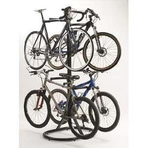  Racor Solid Steel Free Standing Four Bike Rack