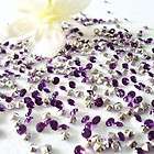 5000 Purple&Silver Diamond Confetti Wedding Decoration