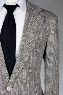   Polo Ralph Lauren University Club Silk TWEED 42 R Stripe Blazer/Jacket
