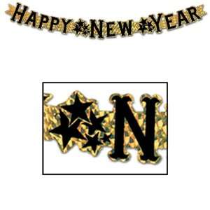  Prismatic Happy New Year Streamer Case Pack 132   572446 
