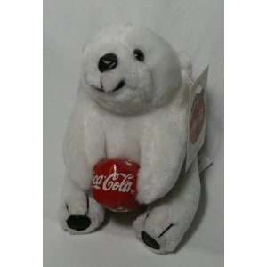  Coca Cola Bear with Ball 6.5in Plush Bear by Play By Play 