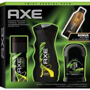  Axe Twist Scent Special Pack 3PC Gift Set Health 